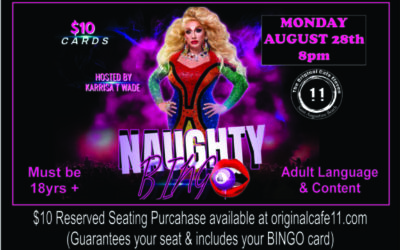 NAUGHTY BINGO | AUG 28, 2023